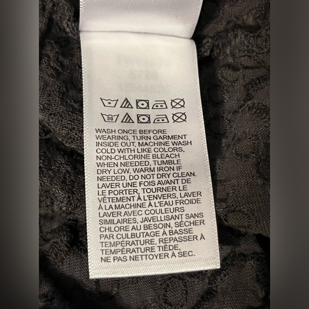 NEW- Lucky Brand Women's Long Sleeve Embroidered Knit Top SIZE: XXL - Picture 6 of 7